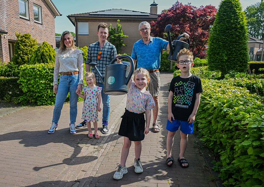 Winnaars van de gieteractie