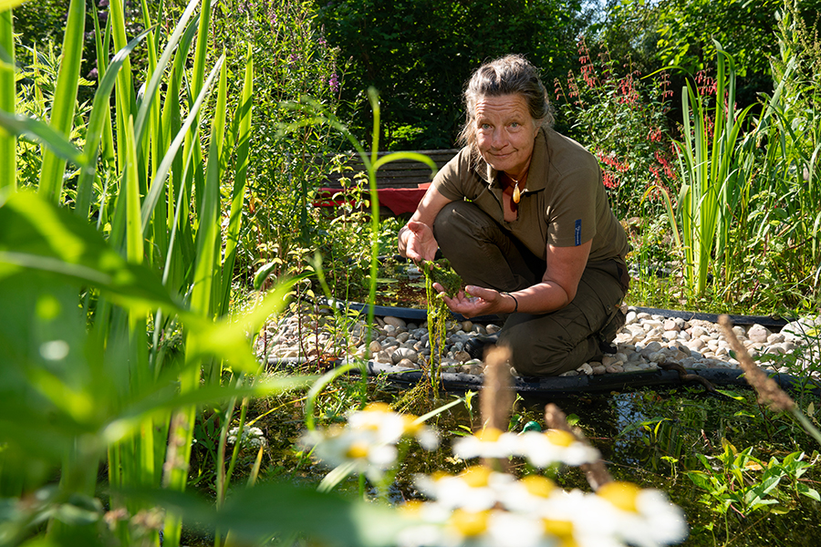 Mathiska Lont, boswachter bij Natuurmonumenten
