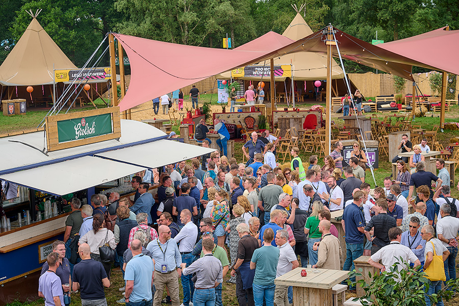 Sfeerfoto van de Zwarte Cross.