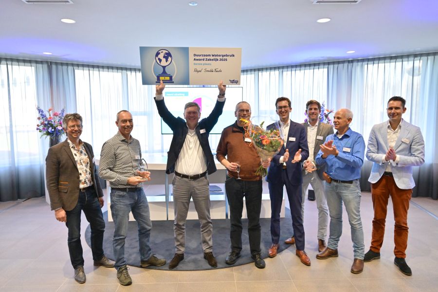 Royal Smilde Foods winnaar Award Duurzaam Watergebruik