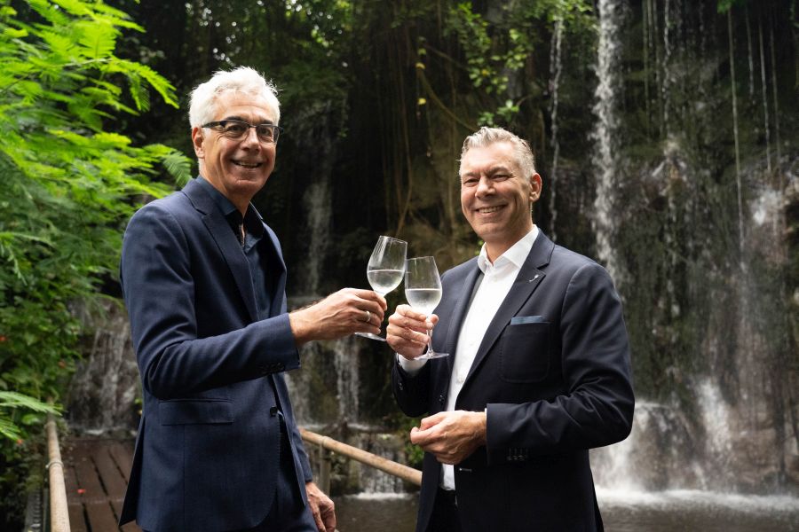 Jelle Hannema en Leendert-Jan Visser Proosten op samenwerkingsovereenkomst