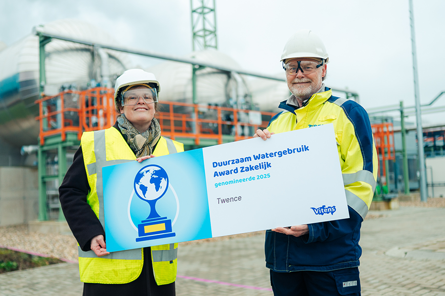 Genomineerd bedrijf Twence Awards Duurzaam Watergebruik 2025