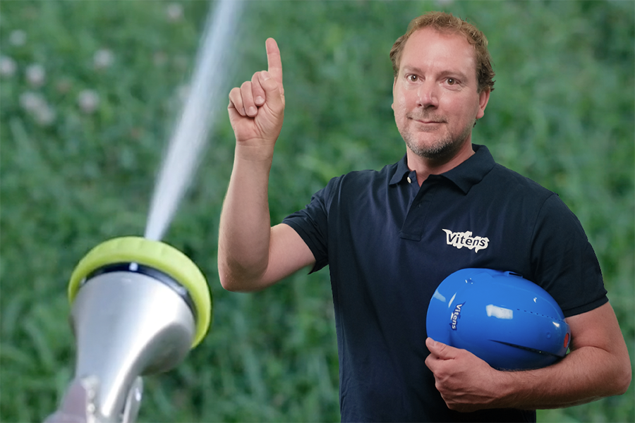 Sproei de tuin alleen als het echt nodig is